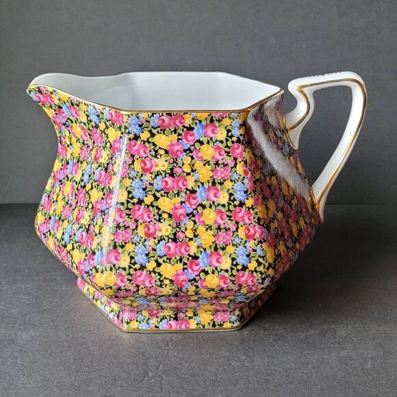 Royal Cotswolds English Tradition Chintz Pattern Very Large Pitcher - Picture 3 of 7